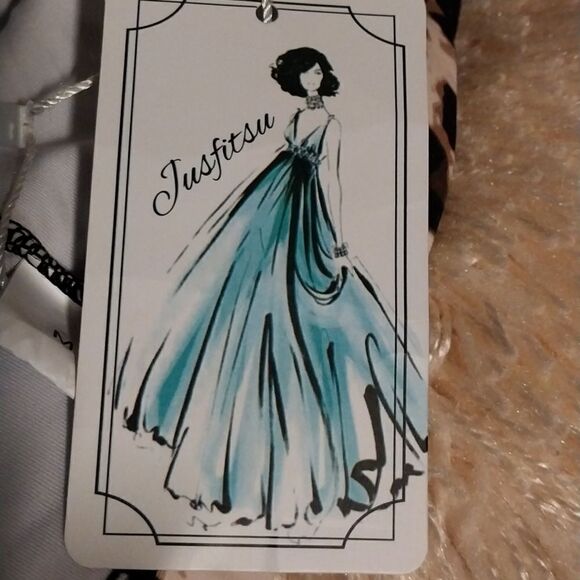 Jusfitsu High Waisted Bikini Bottom for Women Tummy Control Swimsuits NWT Size M - Picture 8 of 9